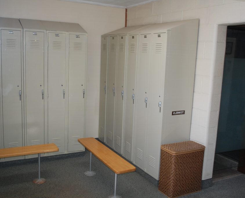 locker rooms